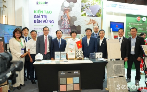 Secoin tại VSCF 2026 - Lan tỏa giải pháp vật liệu xanh và phát triển bền vững