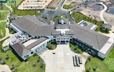 Ngói sóng tròn hạt trai và Gạch Sabbiato Secoin tại Dự án Vinpearl Golf Léman (TP. HCM)