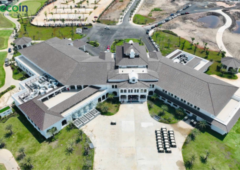 Ngói sóng tròn hạt trai và Gạch Sabbiato Secoin tại Dự án Vinpearl Golf Léman (TP. HCM)