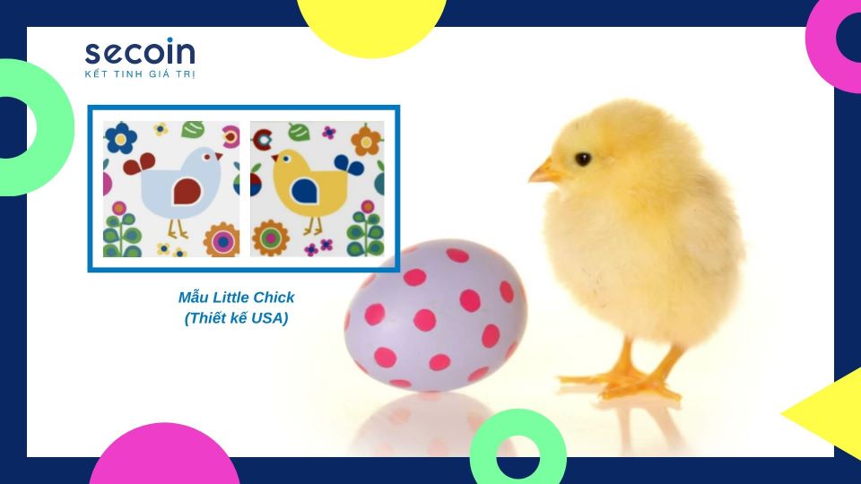 Bộ sưu tập gạch bông dành cho bé yêu Chick