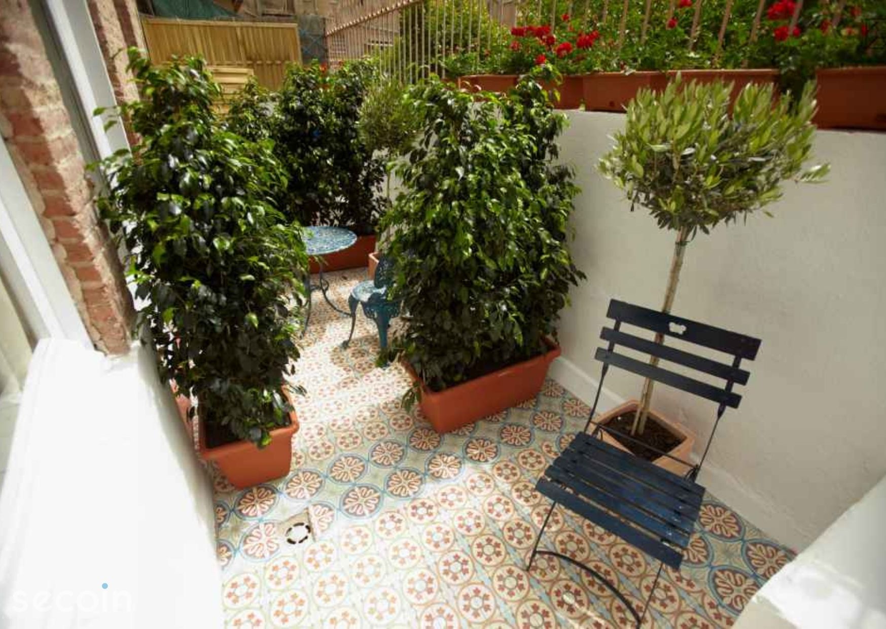 Gạch bông Secoin tại Khách sạn Retrome, Barcelona