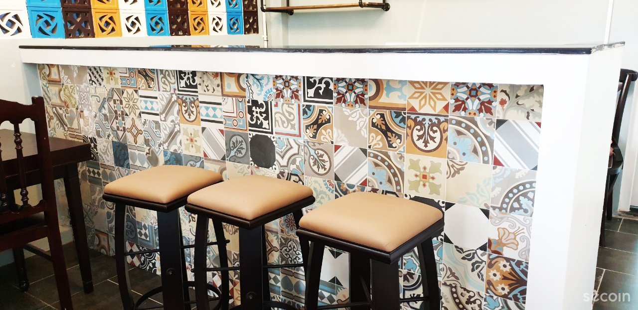 Gạch bông và gạch bông gió Secoin tại Nhà hàng Niêu Ta