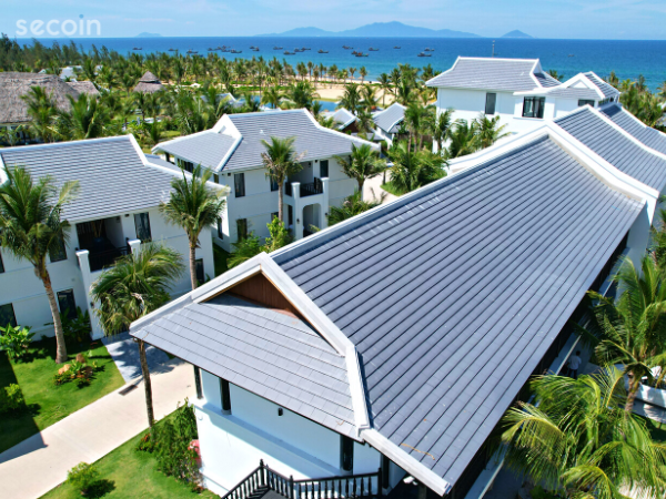 Ngói phẳng kiểu Pháp 