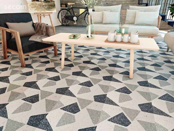 Gạch bông Terrazzo có tính ứng dụng đa dạng với nhiều phong cách khác nhau