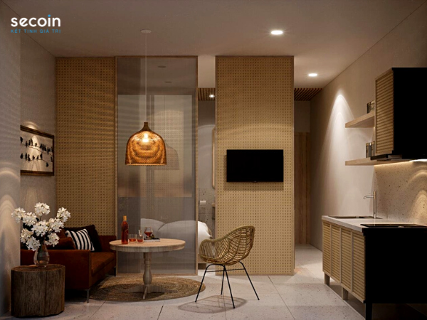 Sử dụng gạch Terrazzo nội thất để lát sàn tăng chiều sâu ấn tượng của không gian