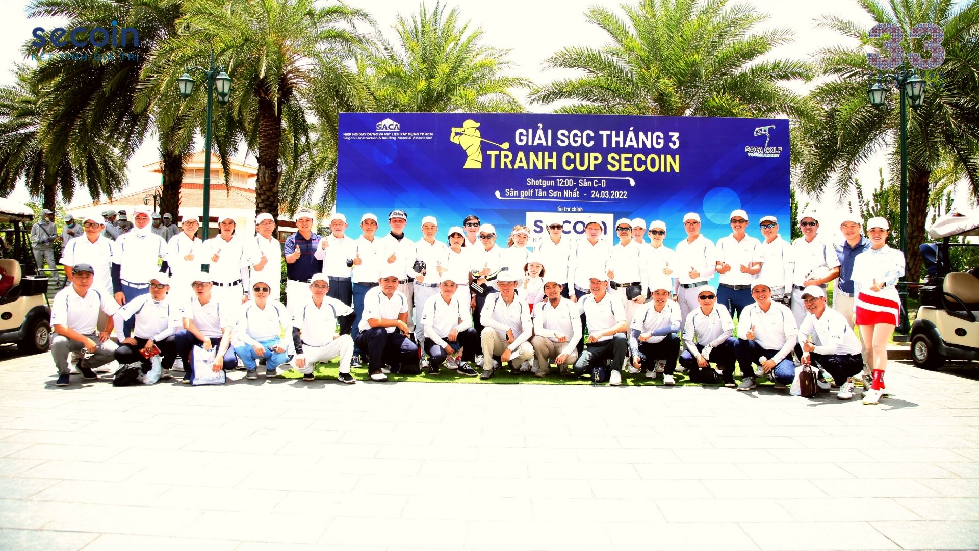 giai golf scg - tranh cup secoin
