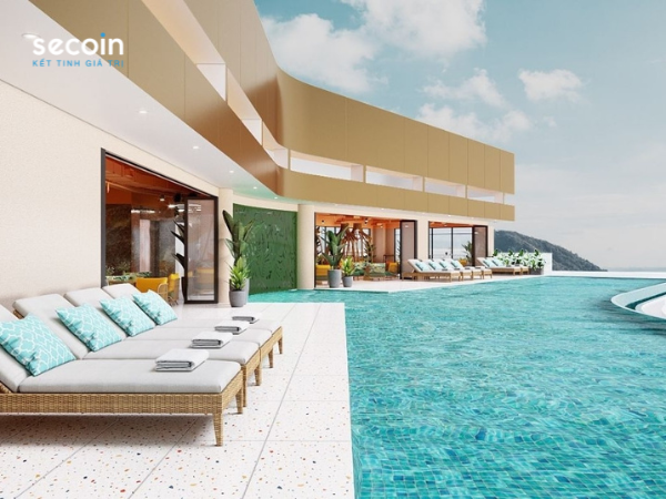 Gạch Terrazzo nội thất trong thiết kế khách sạn 5 sao
