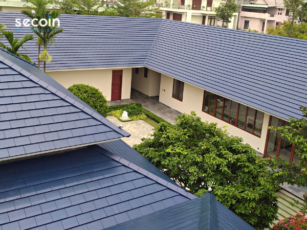 Ngói phẳng kiểu Pháp - Ngói Nghệ thuật theo phong cách châu Âu