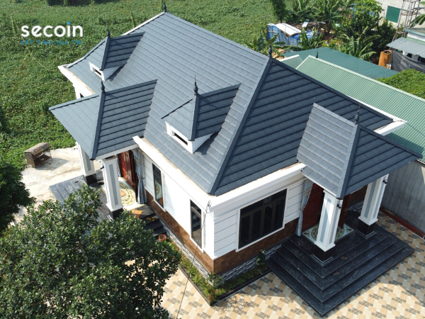 Ngói phẳng kiểu Pháp - Ngói Nghệ thuật theo phong cách châu Âu