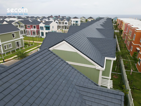 Ngói phẳng kiểu Pháp - Ngói Nghệ thuật theo phong cách châu Âu