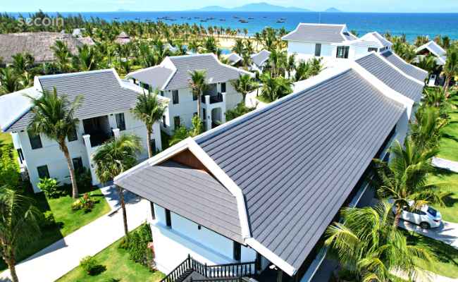 Những thiết kế ngói phẳng kiểu Pháp đã đem lại sức hút và tính thẩm mỹ ấn tượng