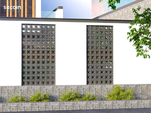 Gạch bông gió - Nghệ thuật của sự sắp đặt và ánh sáng