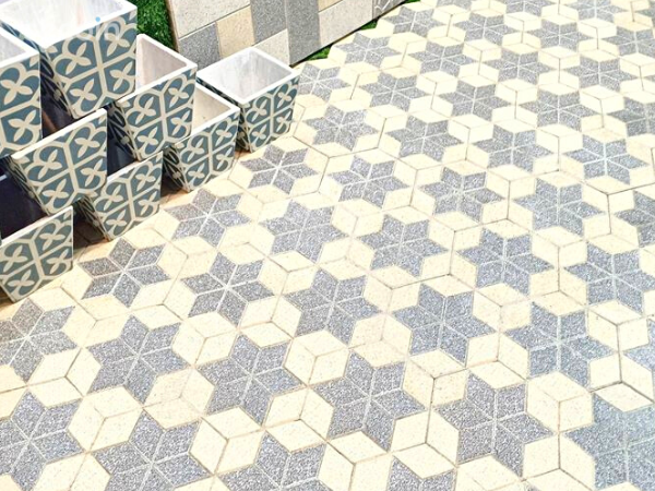 Gạch nghệ thuật ngoài trời - Tạo điểm nhấn nghệ thuật cho không gian