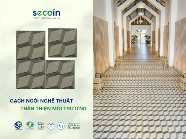 Gạch bông Terrazzo - Vẻ đẹp cổ điển trong thiết kế hiện đại