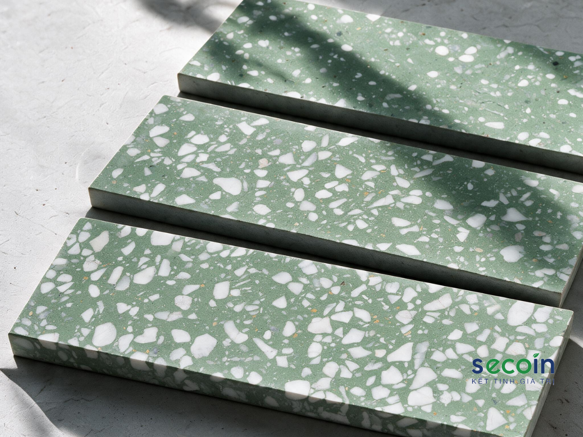 Công nghệ sản xuất Terrazzo xanh thân thiện môi trường của Secoin