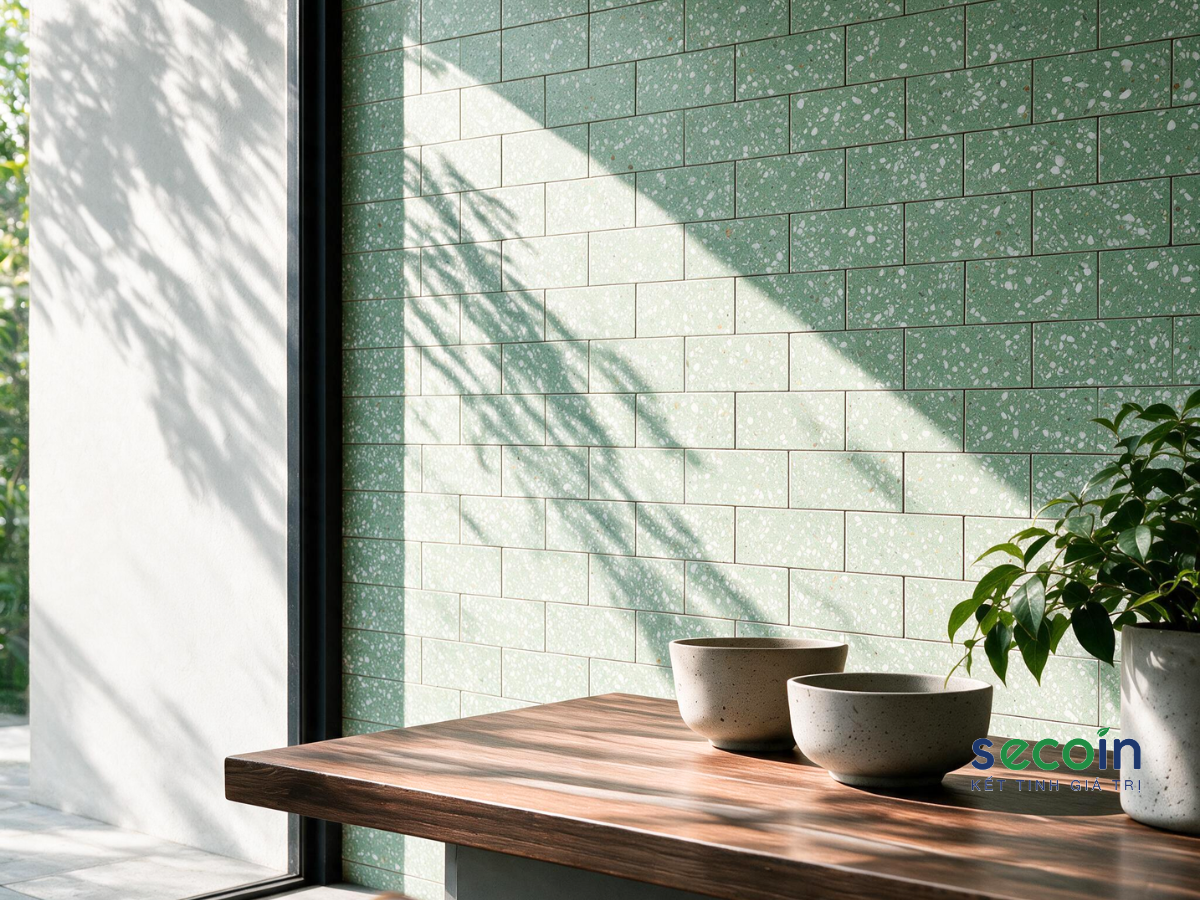 Terrazzo xanh của Secoin đồng hành cùng chiến lược ESG
