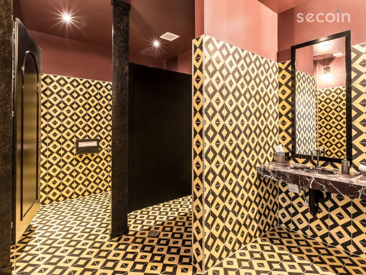 Gạch bông Secoin được sử dụng tại khách sạn 5 Sao Hotel California, Hoa Kỳ