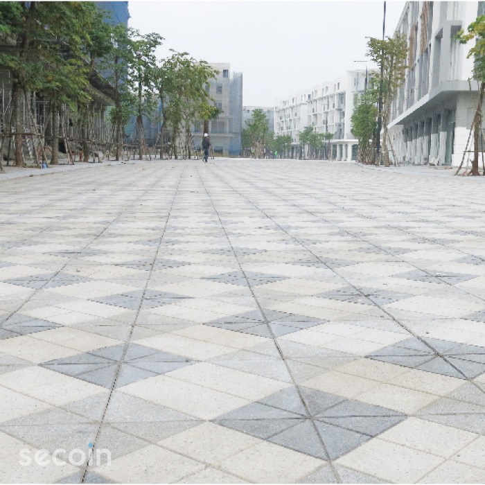 Gạch nghệ thuật ngoài trời Secoin tại The Manor Central Park