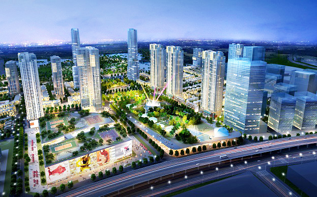 Gạch nghệ thuật ngoài trời Secoin tại The Manor Central Park