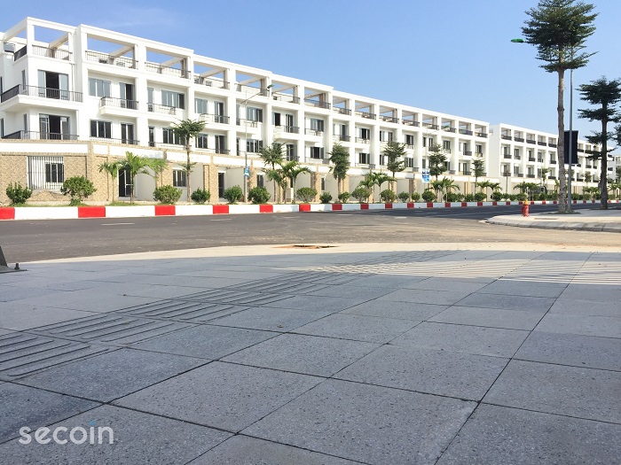 Gạch Terrazzo ngoài trời Secoin tại Khu đô thị HUD Sơn Tây