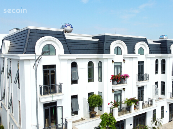 Ngói màu cao cấp Secoin tại Khu đô thị Crown Villas Crown Villas - TP Thái Nguyên
