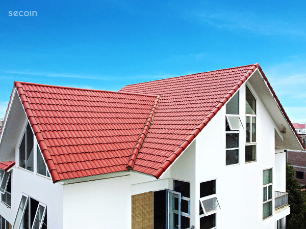Ngói sóng tròn Secoin tại Khu nhà ở cao cấp New House City - Quốc Oai, Hà Nội