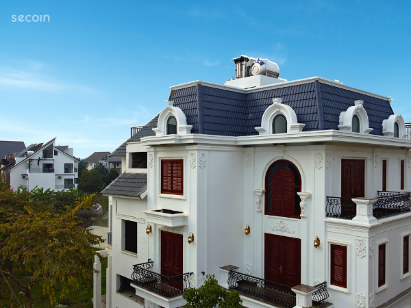 Ngói sóng tròn Secoin tại Khu nhà ở cao cấp New House City - Quốc Oai, Hà Nội