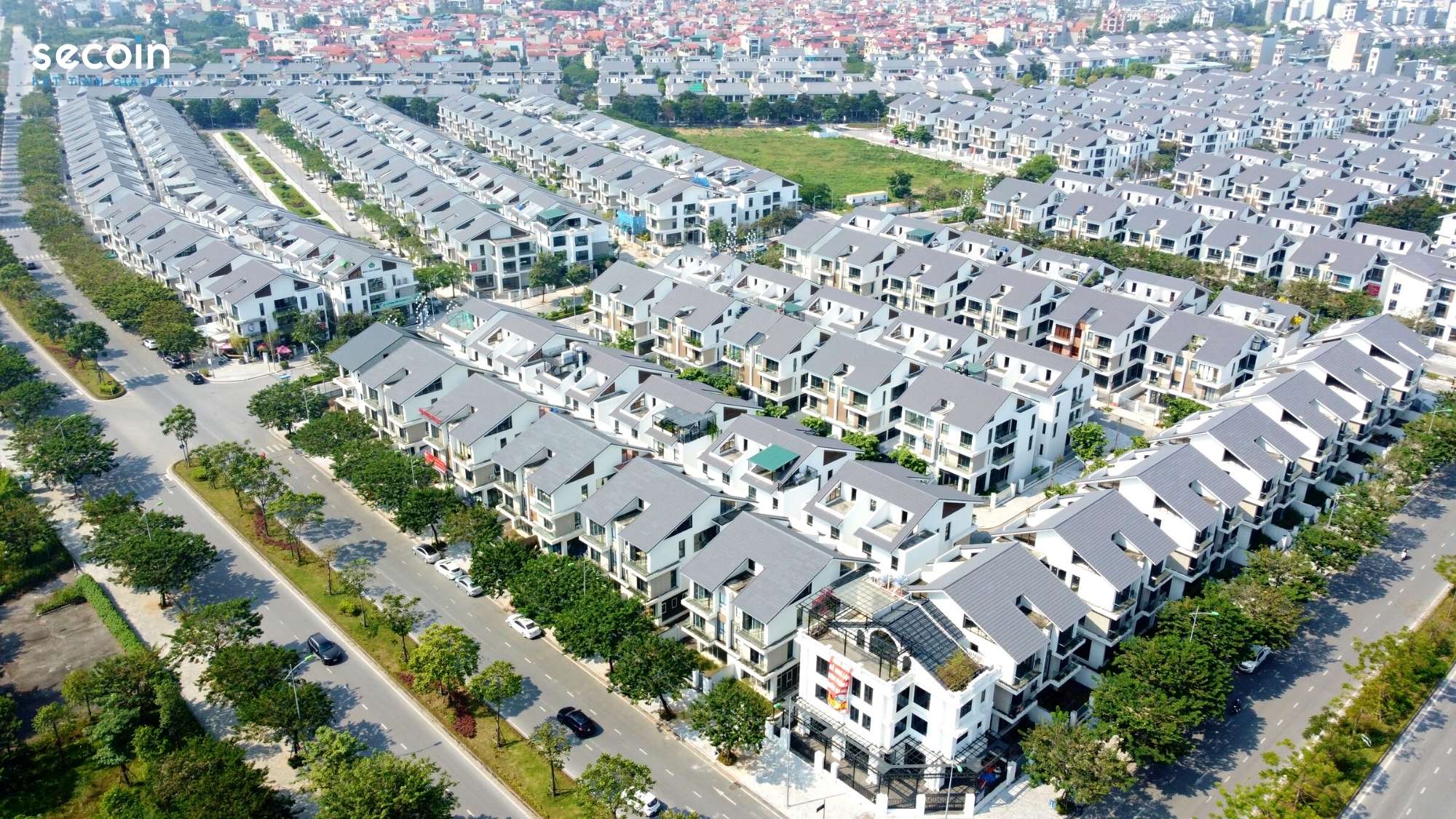 Ngói màu cao cấp Secoin tại Khu đô thị mới Dương Nội - Hà Nội