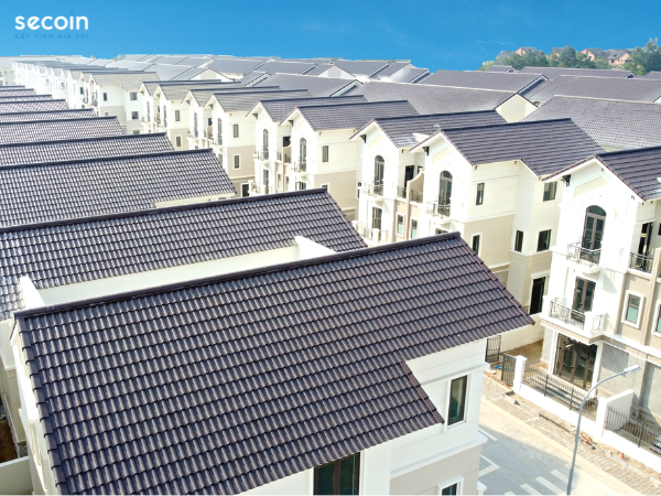 Ngói sóng tròn Secoin tại Khu đô thị Centa City - Bắc Ninh