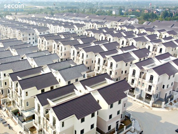 Ngói sóng tròn Secoin tại Khu đô thị Centa City - Bắc Ninh