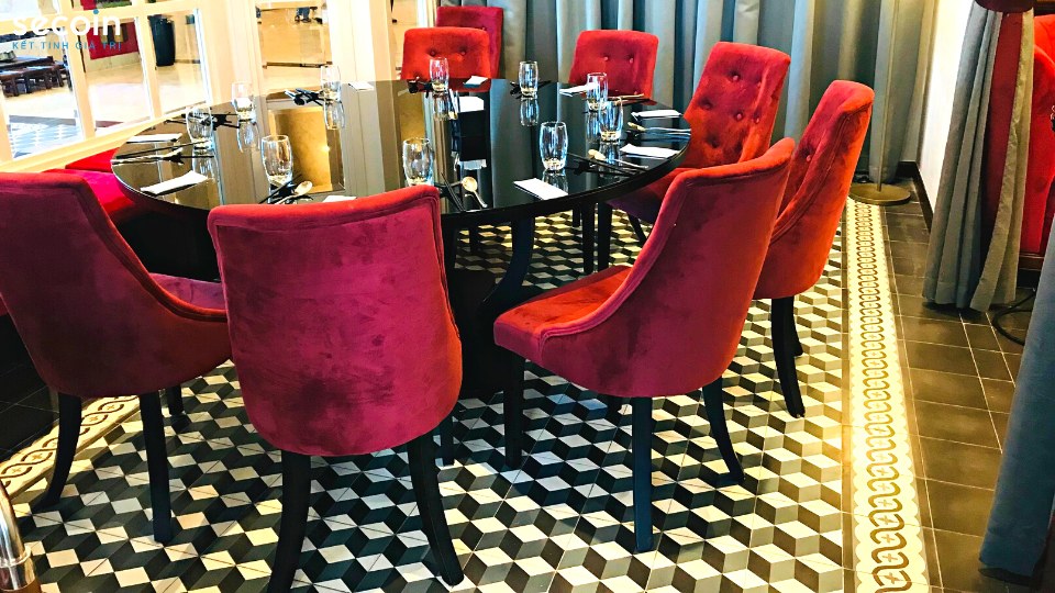 Gạch bông cao cấp Secoin tại Maison Sen Buffet – Hà Nội