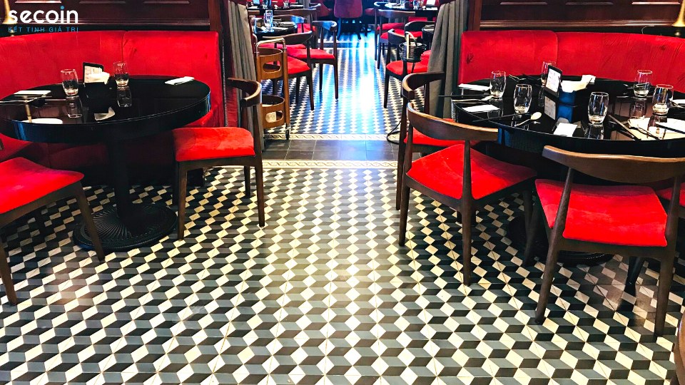 Gạch bông cao cấp Secoin tại Maison Sen Buffet – Hà Nội