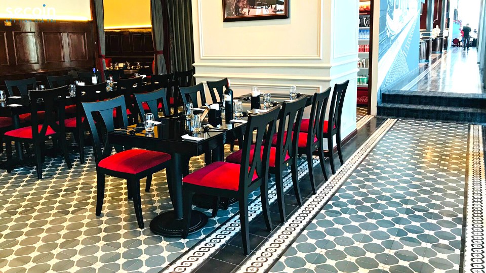 Gạch bông cao cấp Secoin tại Maison Sen Buffet – Hà Nội