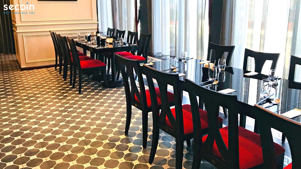 Gạch bông cao cấp Secoin tại Maison Sen Buffet – Hà Nội