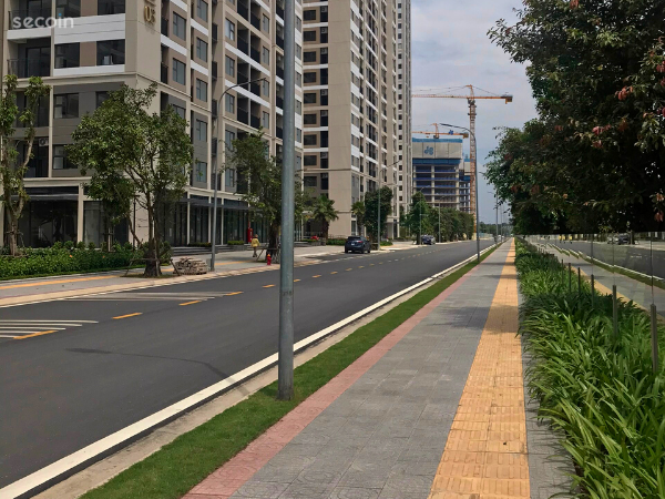 Gạch Terrazzo ngoài trời Secoin tại Vinhomes Ocean Park - Hà Nội
