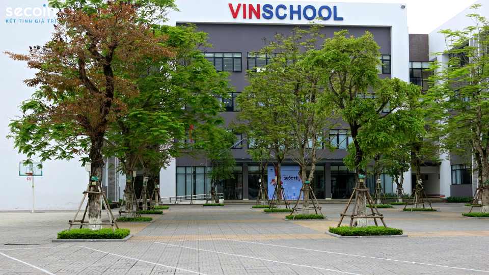 Gạch nghệ thuật ngoài trời Secoin tại Vinschool Imperia - Hải Phòng