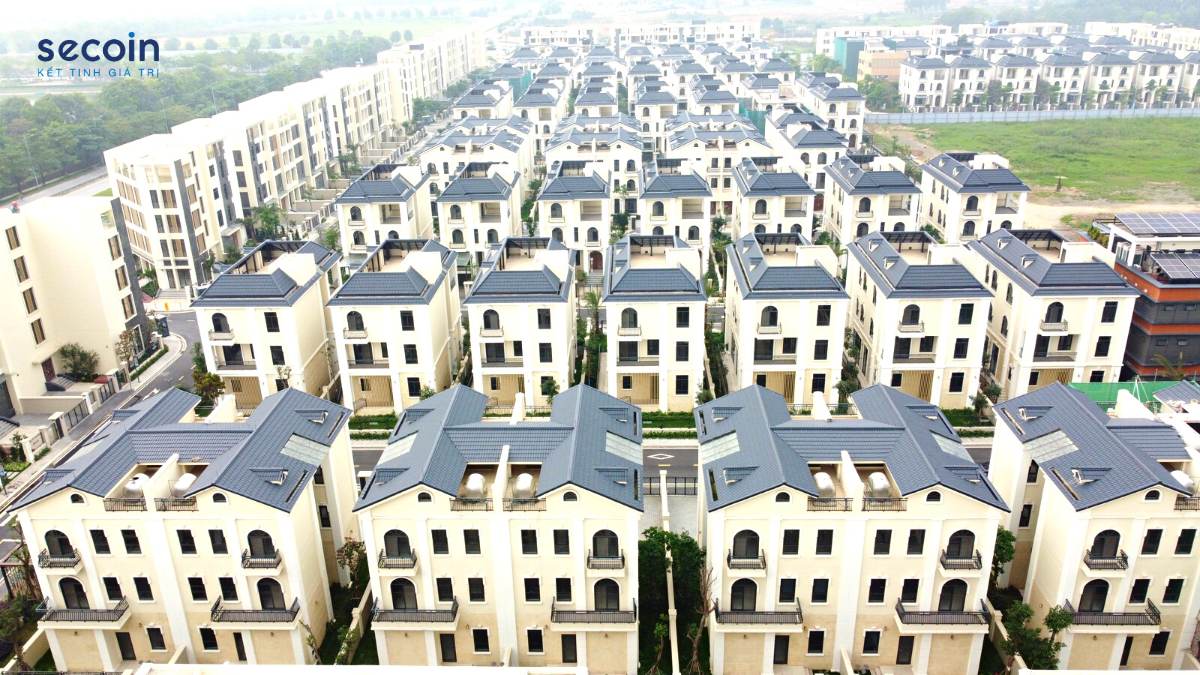 Ngói sóng tròn Secoin tại Khu đô thị cao cấp Tây Hồ Tây Starlake K5-Villa, Hà Nội