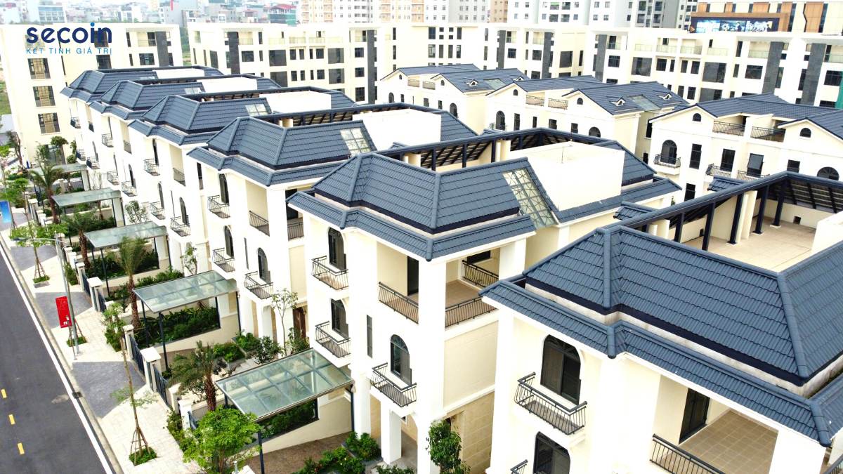 Ngói sóng tròn Secoin tại Khu đô thị cao cấp Tây Hồ Tây Starlake K5-Villa, Hà Nội