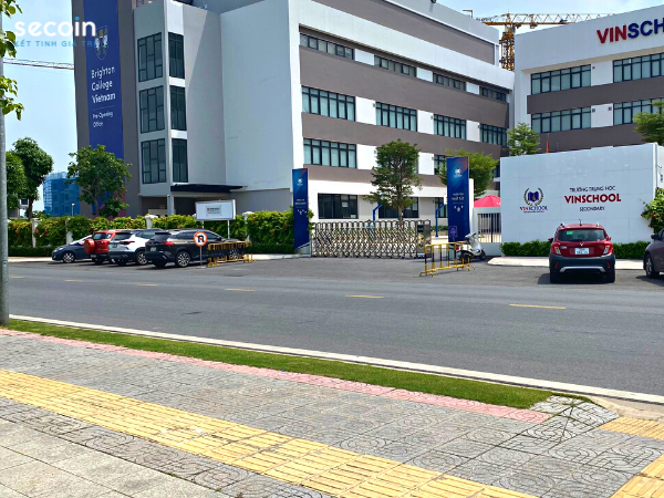 Gạch Terrazzo ngoài trời Secoin tại VinSchool trong Khu đô thị Vinhomes OceanPark, Gia Lâm, Hà Nội
