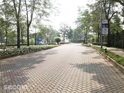 Gạch hè đường Secoin tại Gamuda Gardens