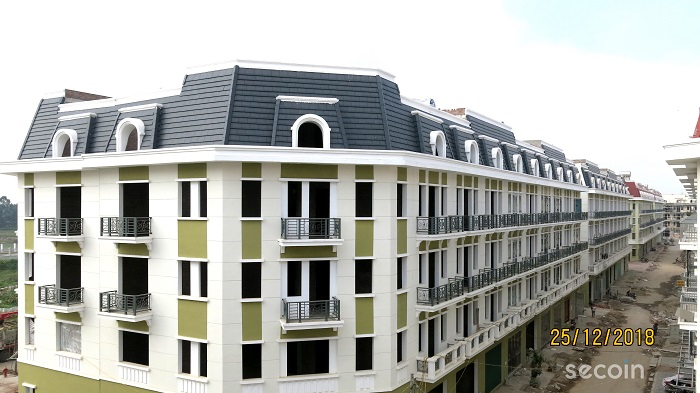 Ngói màu cao cấp tại Khu đô thị Phú Lương