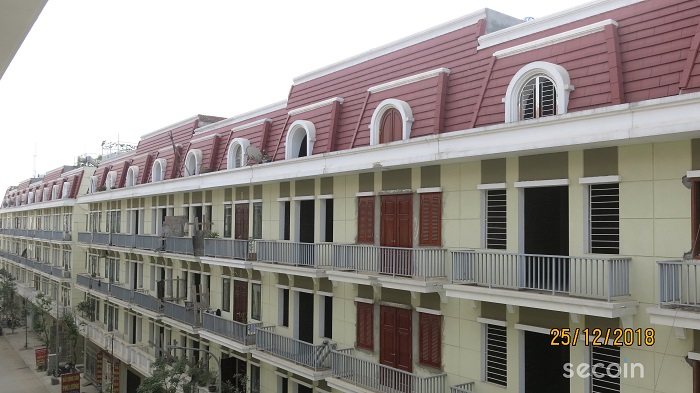 Ngói màu cao cấp tại Khu đô thị Phú Lương