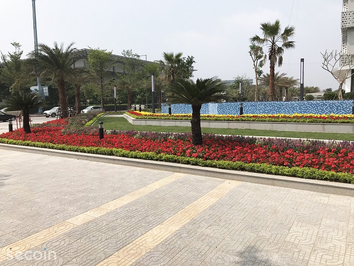 Gạch Terrazzo ngoài trời Secoin tại Vinhome West Point