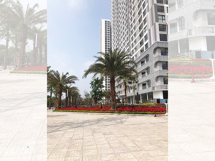 Gạch Terrazzo ngoài trời Secoin tại Vinhome West Point