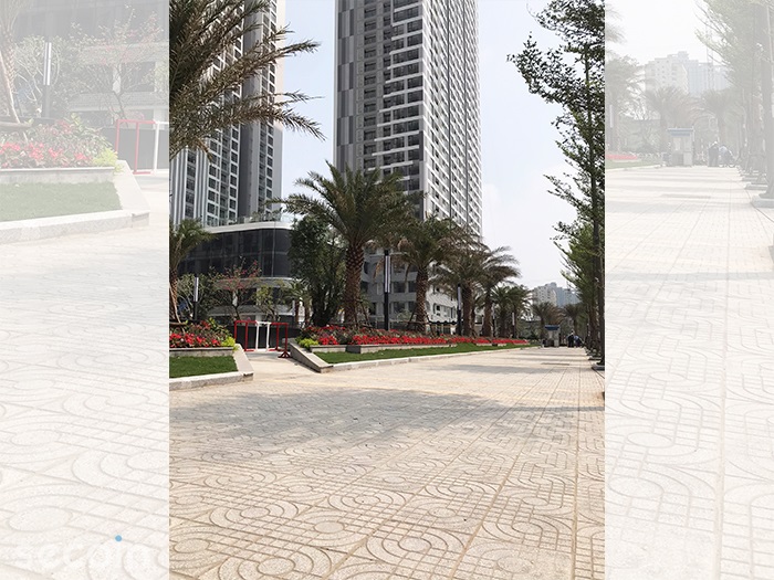 Gạch Terrazzo ngoài trời Secoin tại Vinhome West Point