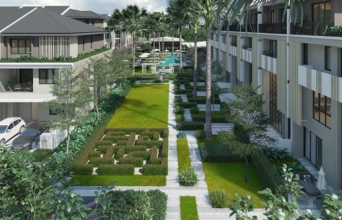 Gạch nghệ thuật ngoài trời Secoin tại Park City