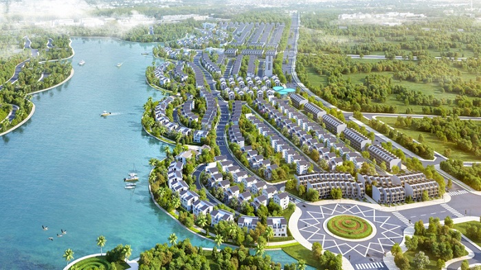 Ngói màu cao cấp Secoin tại Vinhomes Thăng Long