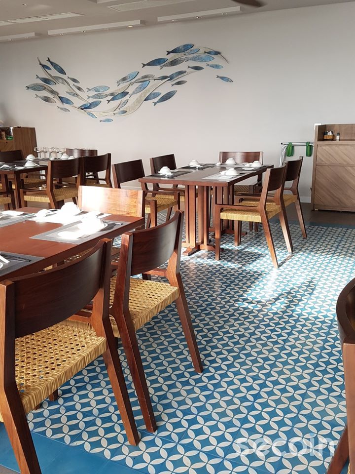Gạch bông cao cấp Secoin tại Marina Club - Restaurant, Café & Lounge