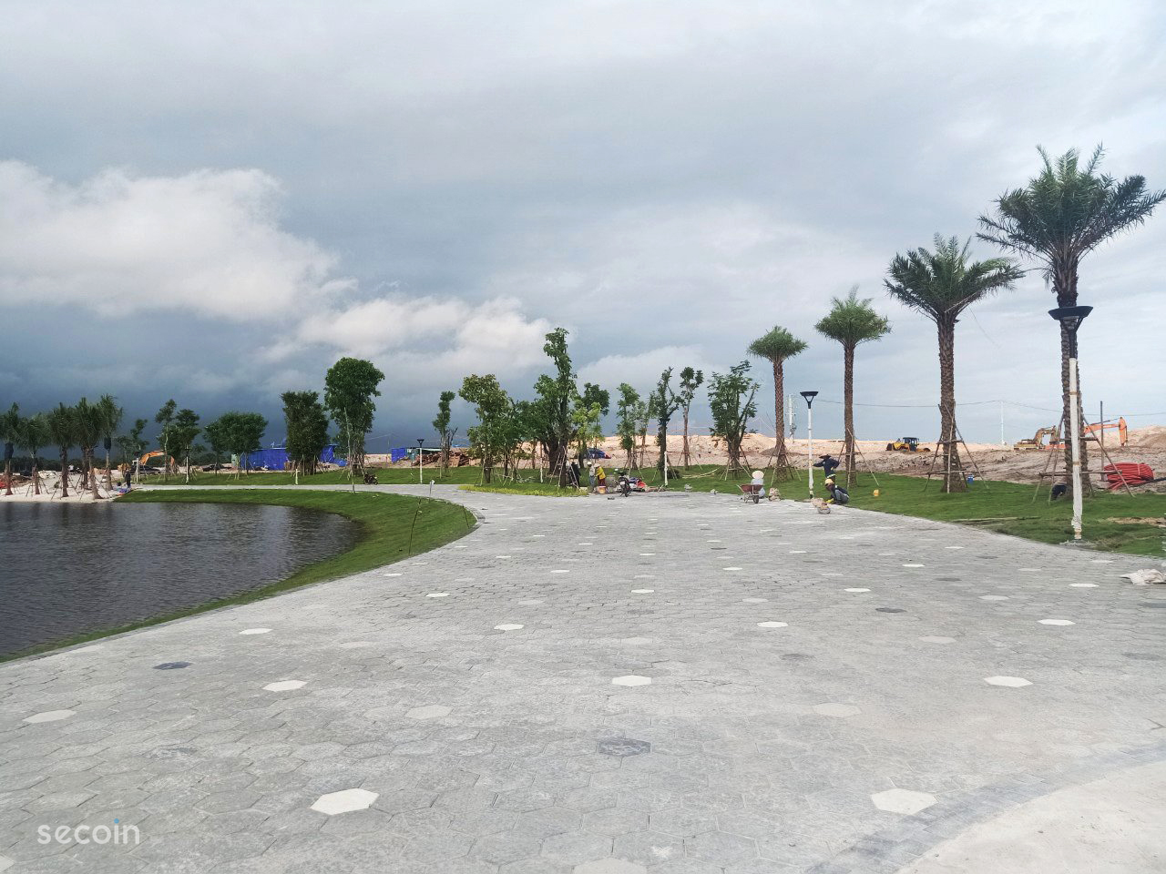 Gạch sần nghệ thuật Secoin tại Novaworld Hồ Tràm – Vũng Tàu