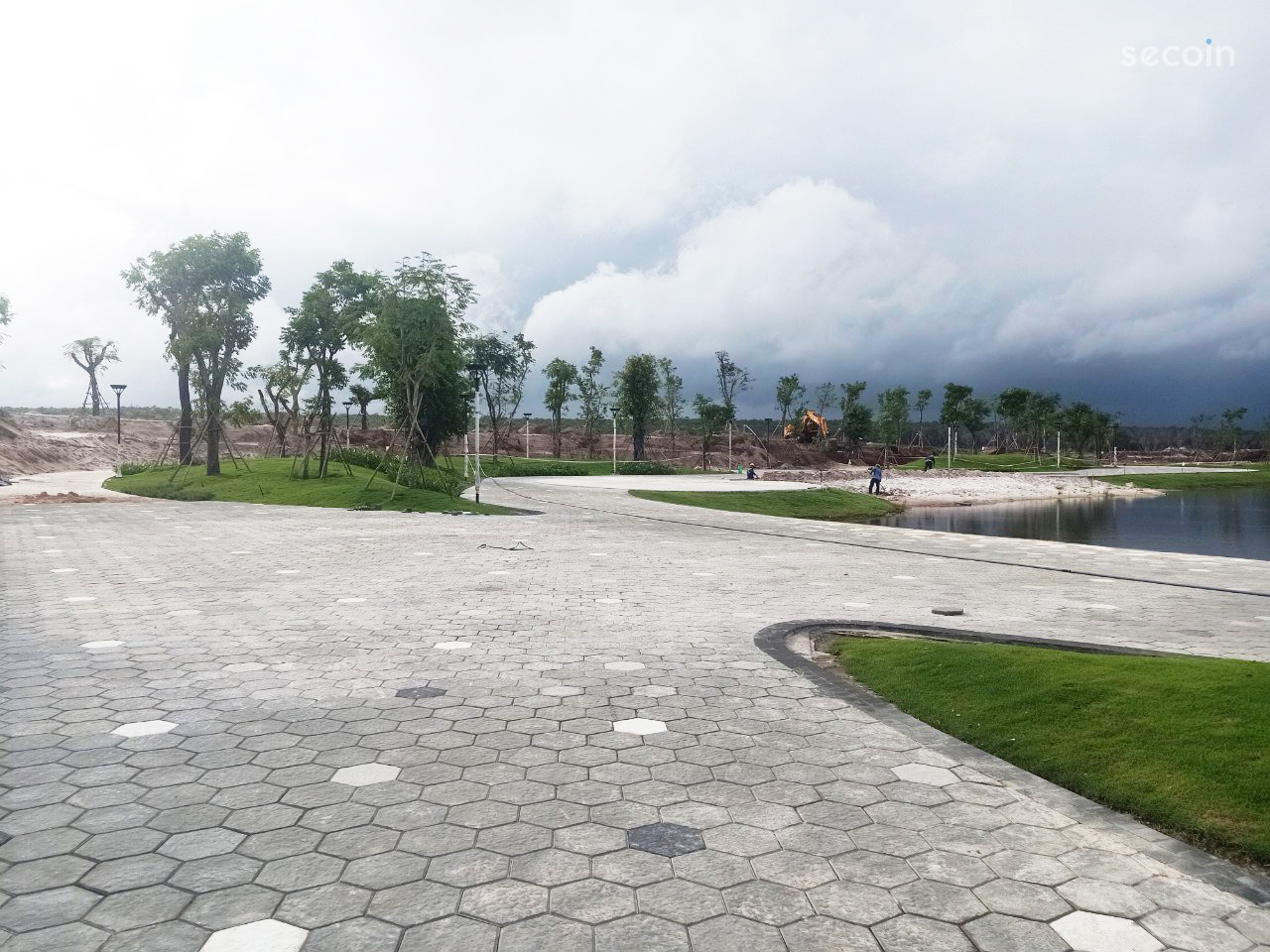 Gạch sần nghệ thuật Secoin tại Novaworld Hồ Tràm – Vũng Tàu